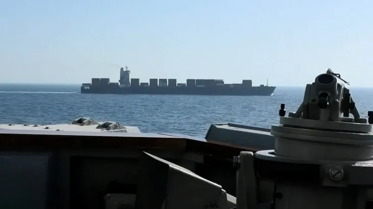 Iran Accuses U.S. of Ceasefire Breach, Vows to Respond After Destroyer Hits Cargo Ship